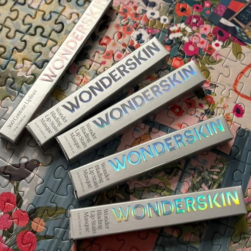 Wonderskin Teinte à Lèvres Peel-Off Révélatrice, Longue Tenue, Imperméable, Gloss Rose, Anti-transfert, Ne Colle Pas aux Tasses, Cosmétiques Naturels Wonder
