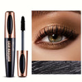 Black Eye Lashes-Mascara 4D Waterproof et Smudge-Verde, Longue durée, Pas d'effilochage, Naturel, Pas de grumage, Toute la journée, Exquisément complet