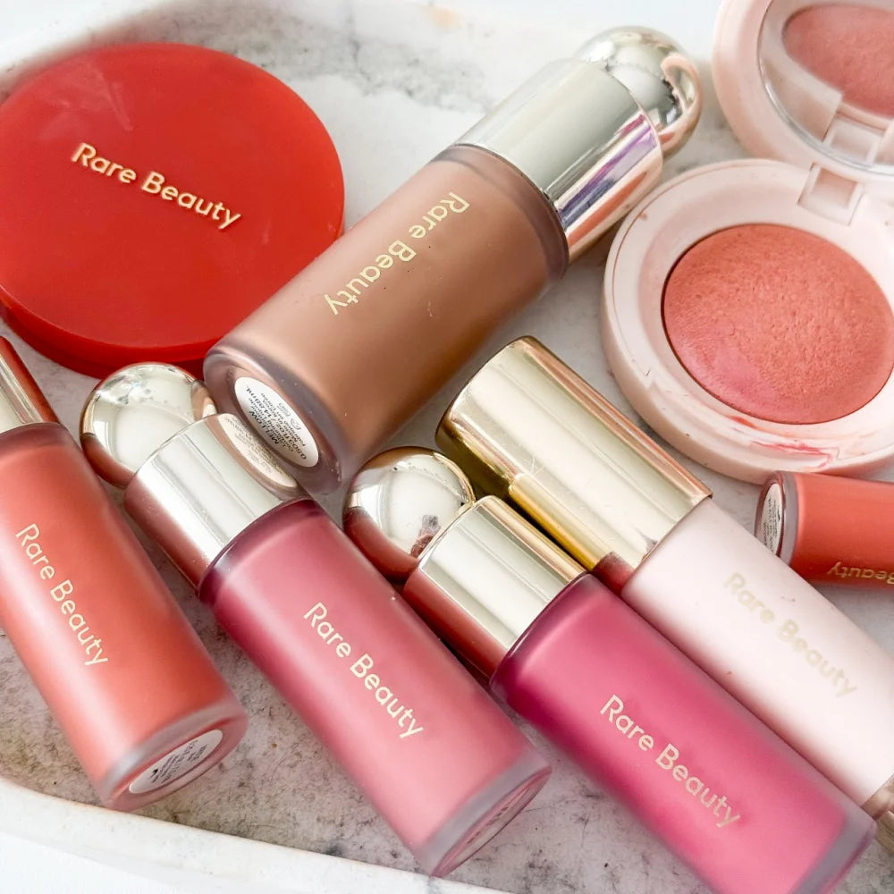 Rare beauté doux pincement mat rebondissant Cushiony crème à poudre Blush aéré et léger doux pincement liquide Blush naturel Flush