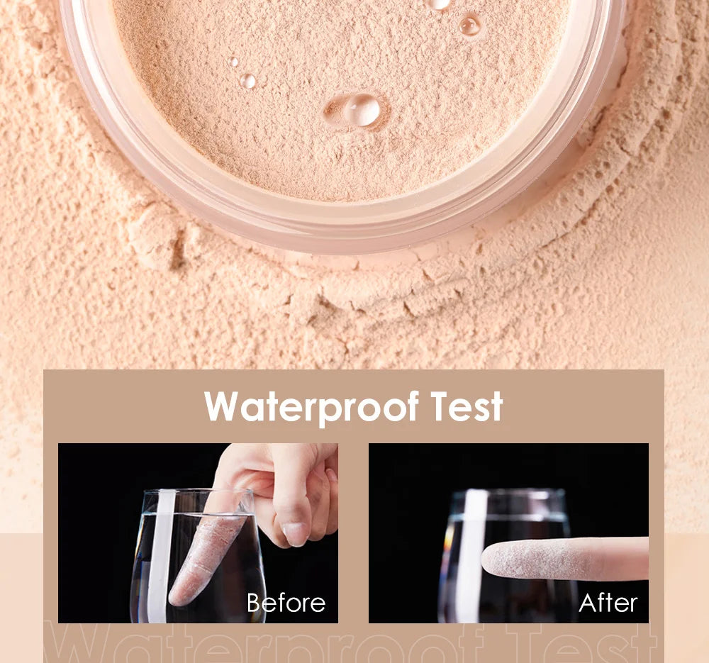 Focallure finition Invisible poudre de réglage libre translucide naturel doux visage poudre de maquillage contrôle de l'huile visage poudre libre