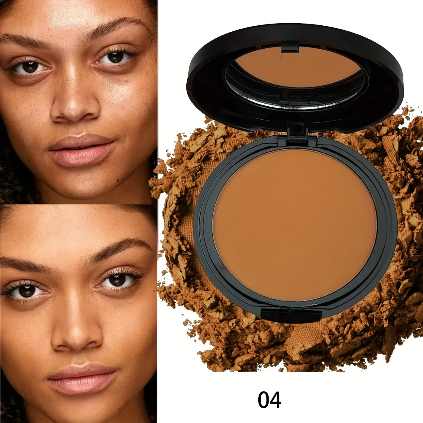 Palette de contours universelle de fleurs romantiques |   Kit de poudre mate résistante à la transpiration, surbrillance et ombre construibles