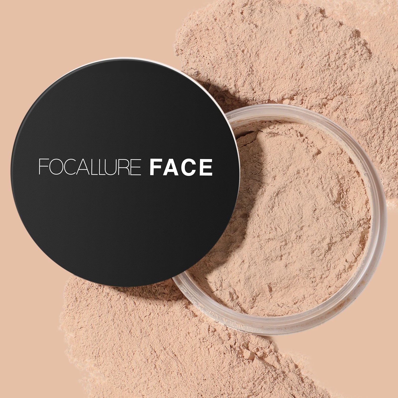 Focallure finition Invisible poudre de réglage libre translucide naturel doux visage poudre de maquillage contrôle de l'huile visage poudre libre