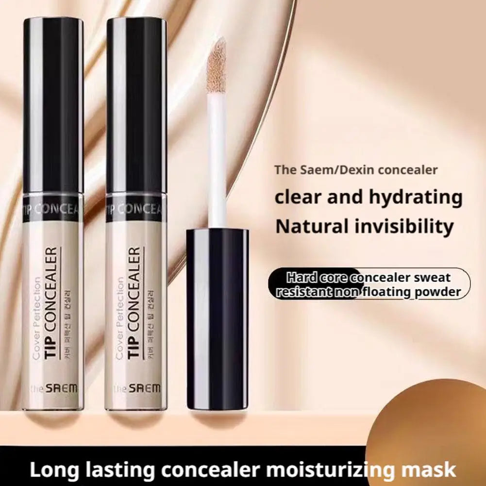 Bâton correcteur liquide à couverture complète, Pores invisibles, dissimulation des défauts, éclaircissant pour la peau, cosmétiques coréens longue durée