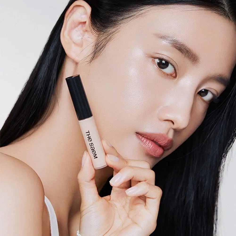 Bâton correcteur liquide à couverture complète, Pores invisibles, dissimulation des défauts, éclaircissant pour la peau, cosmétiques coréens longue durée