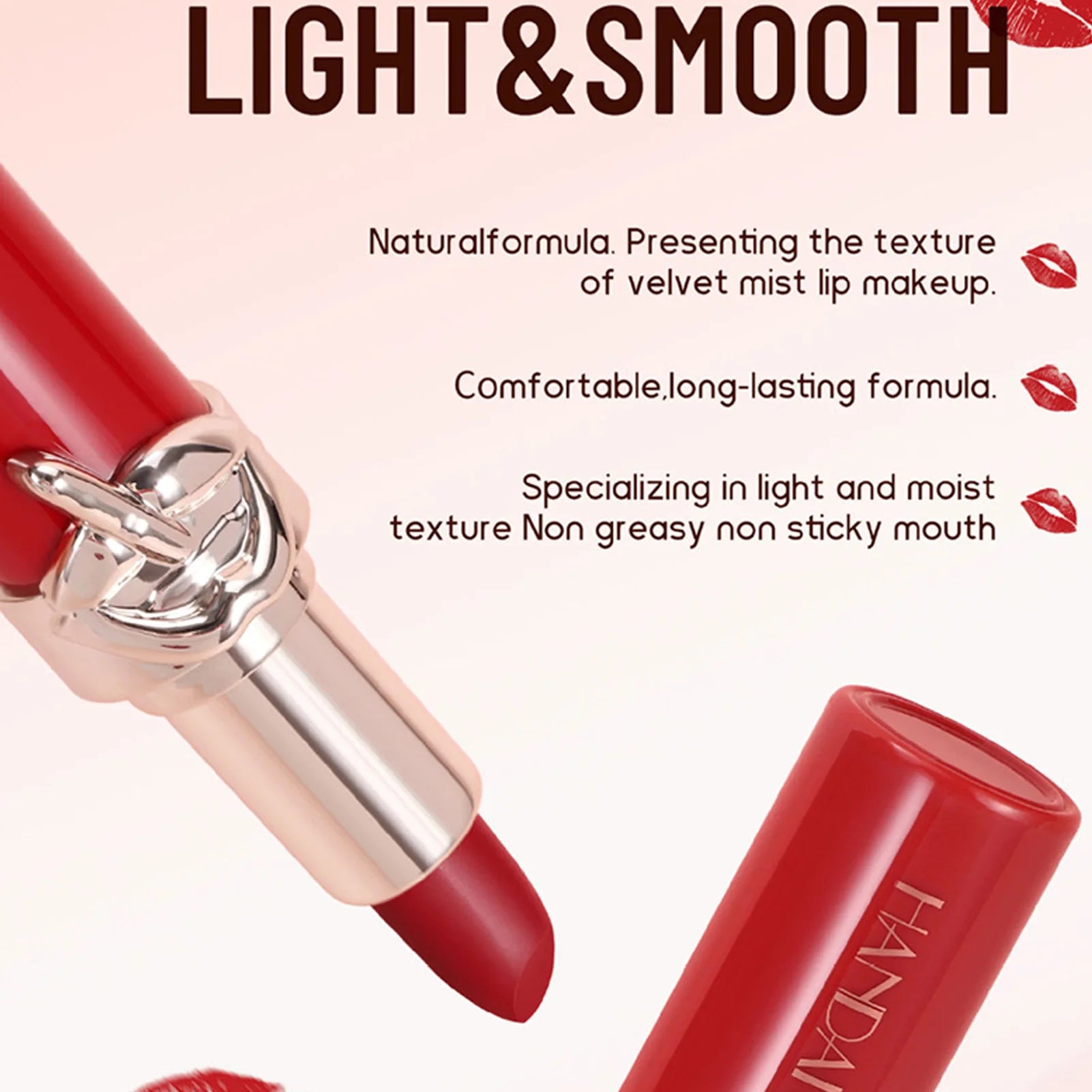 Rouge à lèvres mat velours hydratant, imperméable, longue durée, cosmétiques, mode, facile à appliquer, améliore la couleur des lèvres, Mankeup de beauté naturelle
