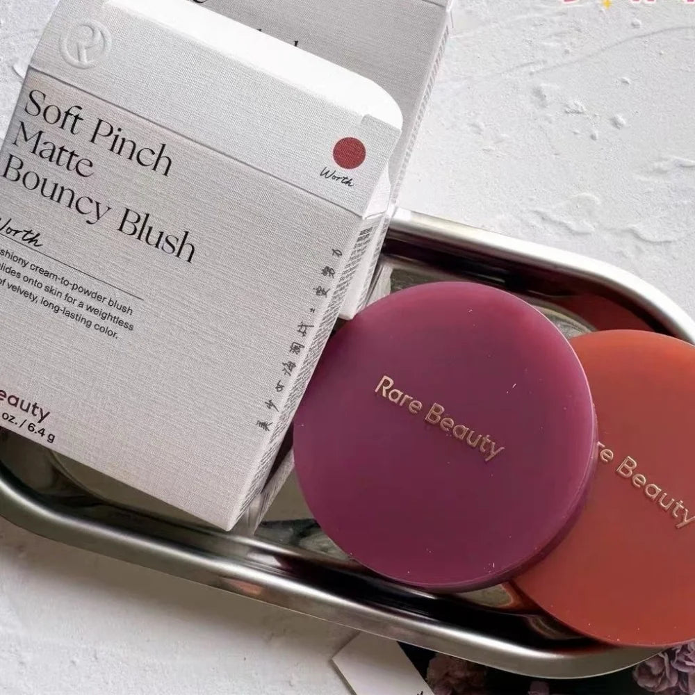 Rare beauté doux pincement mat rebondissant Cushiony crème à poudre Blush aéré et léger doux pincement liquide Blush naturel Flush