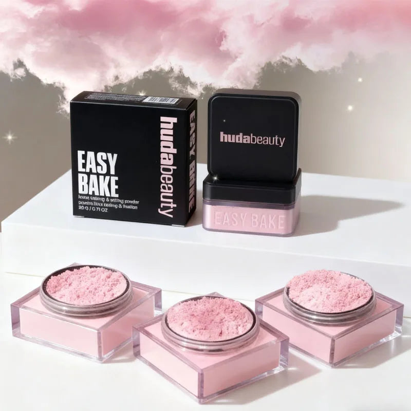 Poudre de maquillage façonnant la cuisson, glaçage, correcteur éclaircissant imperméable, ensemble de contrôle de l'huile à Long terme, cosmétiques Huda