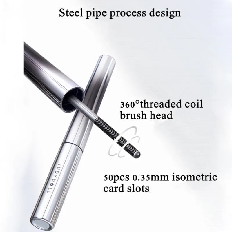 Judydoll cils Mascara imperméable en Fiber de soie Mascara noir longs Curling Extensions de cils Sexy yeux maquillage cosmétiques