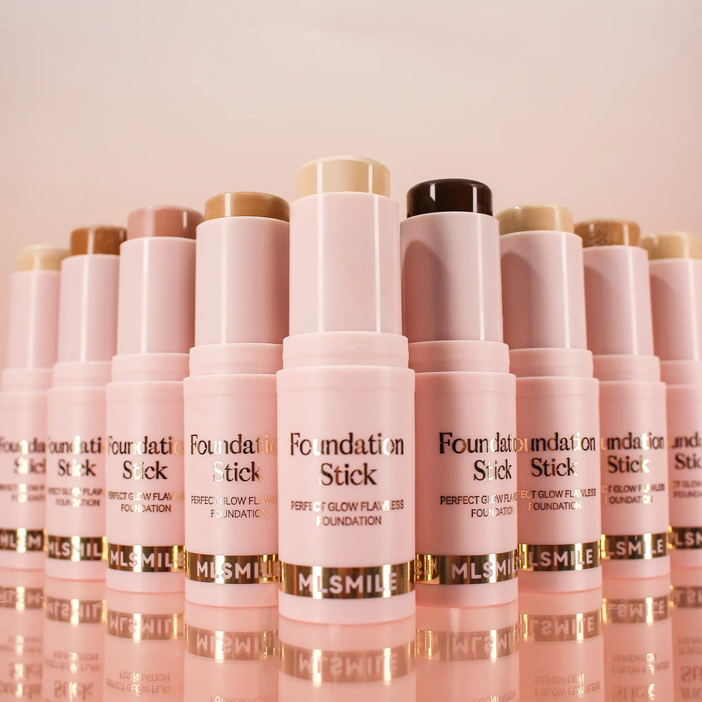 Fond de teint en bâton pour le visage, couverture complète, correcteur durable, contrôle de l'huile, fond de teint pour peau foncée, crème de Base de maquillage, mat, naturel Prime