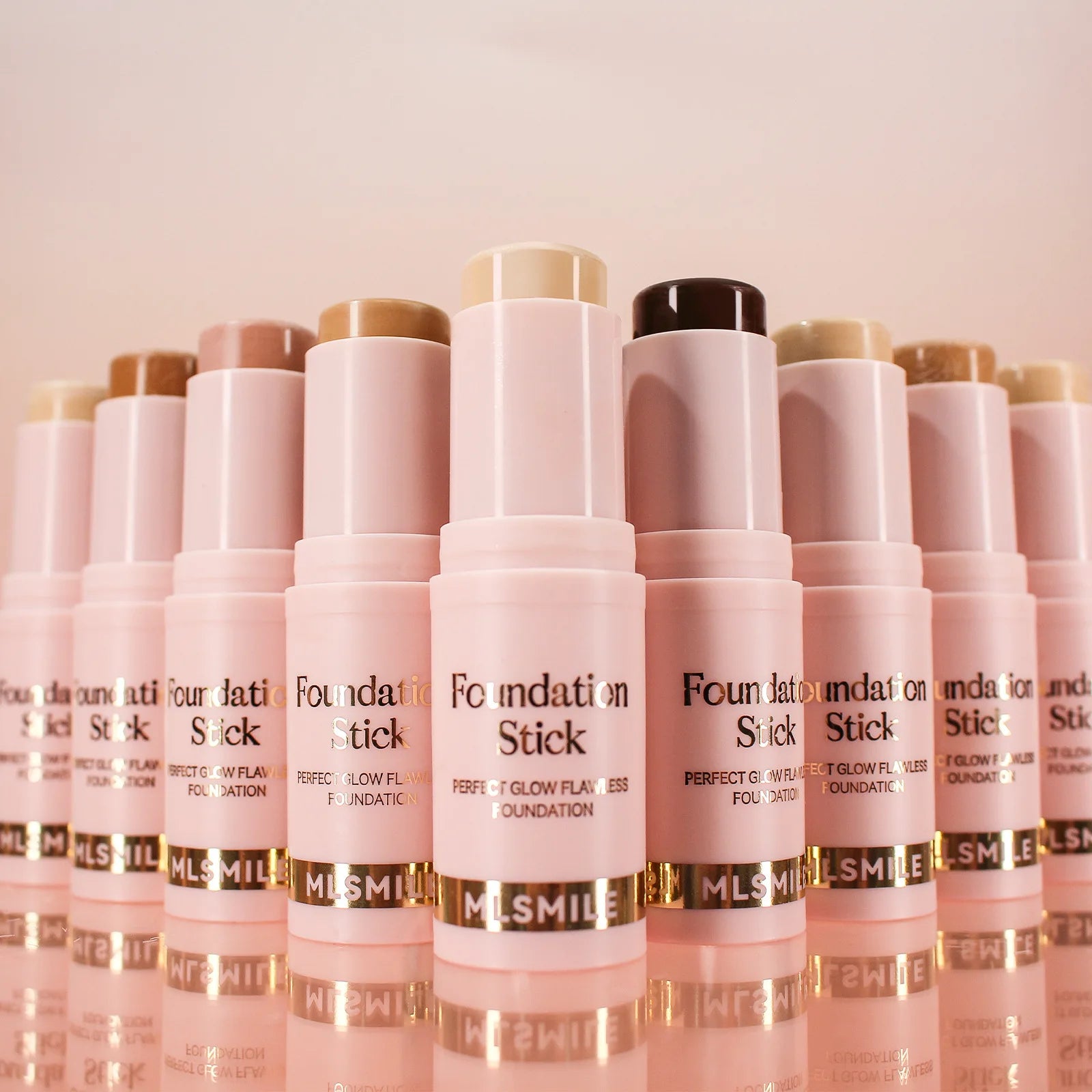 Fond de teint en bâton pour le visage, couverture complète, correcteur durable, contrôle de l'huile, fond de teint pour peau foncée, crème de Base de maquillage, mat, naturel Prime