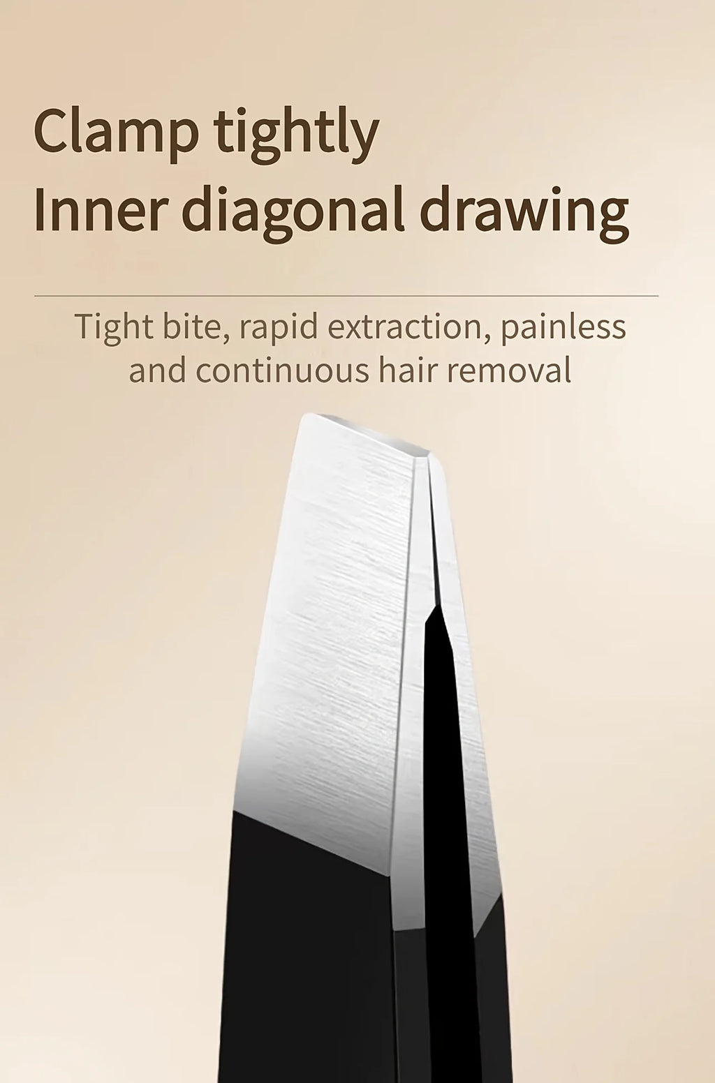 Ensemble de 4 pinces à épiler en acier inoxydable de haute qualité, adaptées aux sourcils, aux cils, à l'épilation de la barbe, cadeau de Noël