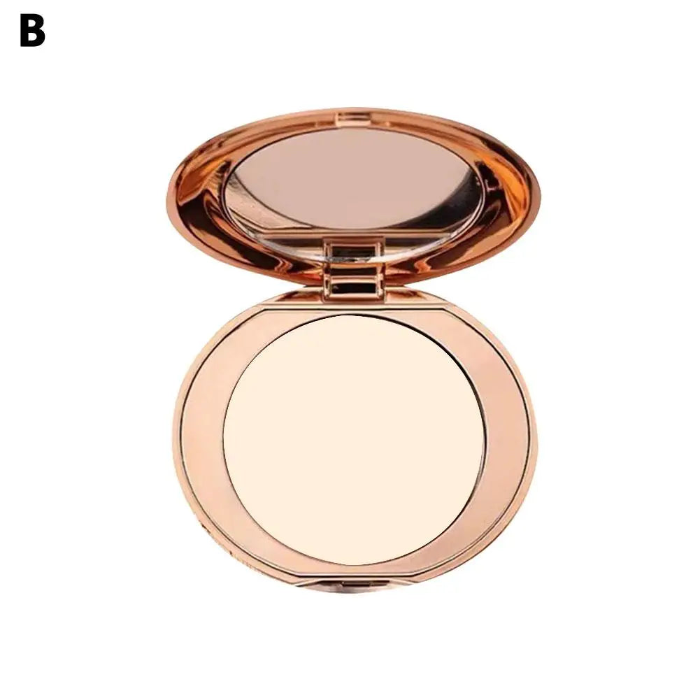 Poudre de réglage Portable, poudre impeccable, maquillage naturel, contrôle de l'huile longue durée, correcteur éclaircissant pour la peau, imperméable pour femmes