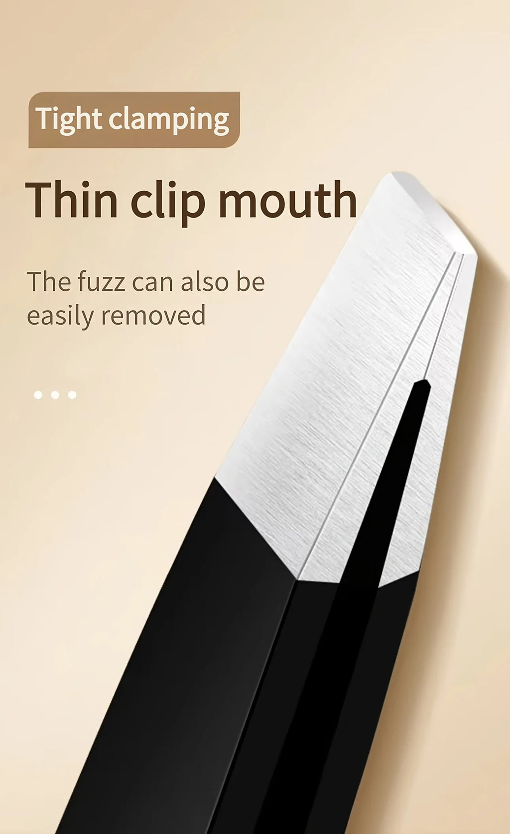 Ensemble de 4 pinces à épiler en acier inoxydable de haute qualité, adaptées aux sourcils, aux cils, à l'épilation de la barbe, cadeau de Noël