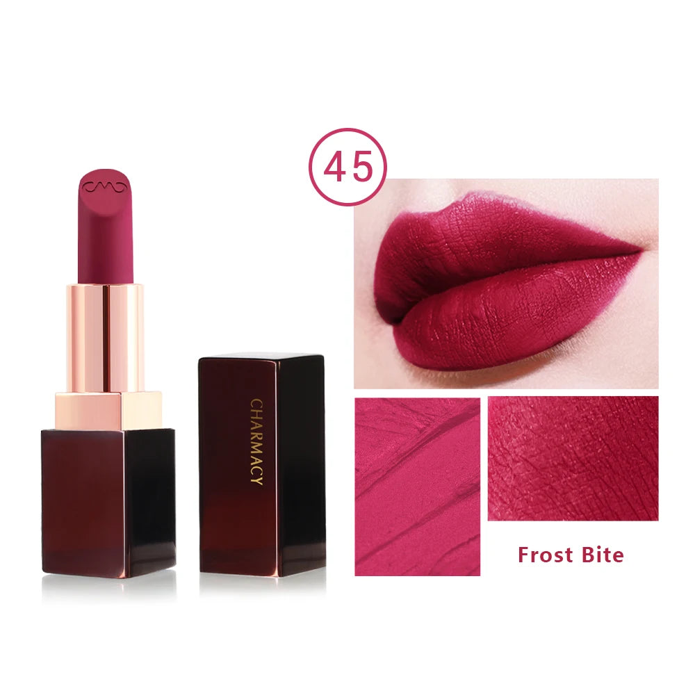 Bella Y-Rouge à Lèvres Longue Durée, Sans Additifs, Coupe Antiarina, Velours, Magique, Imperméable, Maquillage, Cosmétique, Femme, 3.8g, 256