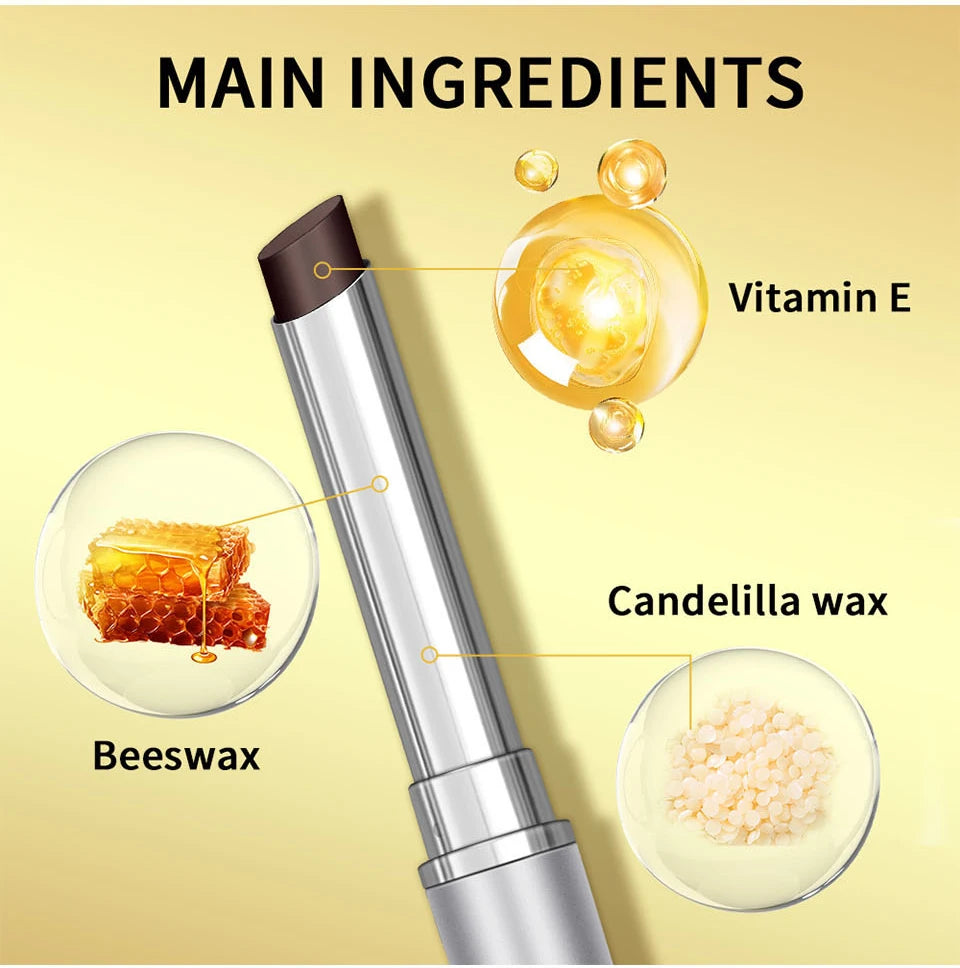 Baume à lèvres incolore Lakerain, effet repulpant, longue tenue, hydratant, nourrissant, maquillage et soin des lèvres, cosmétiques