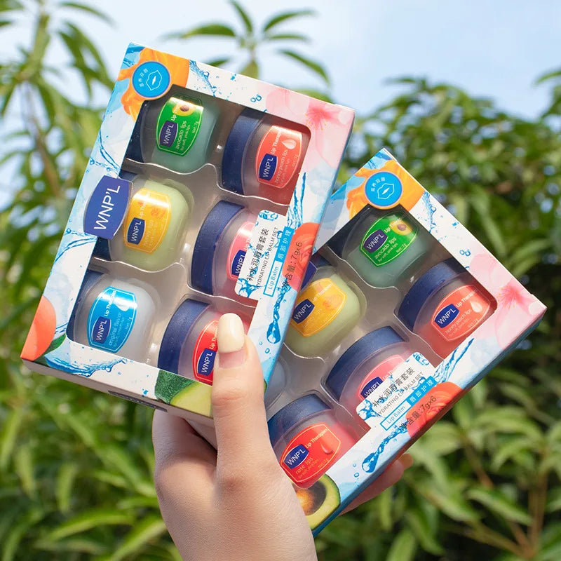 Baume à lèvres hydratant, Base de rouge à lèvres, maquillage végétal naturel, Anti-fissuration, soins pour les lèvres, gelée de pétrole, 8/6/4 pièces