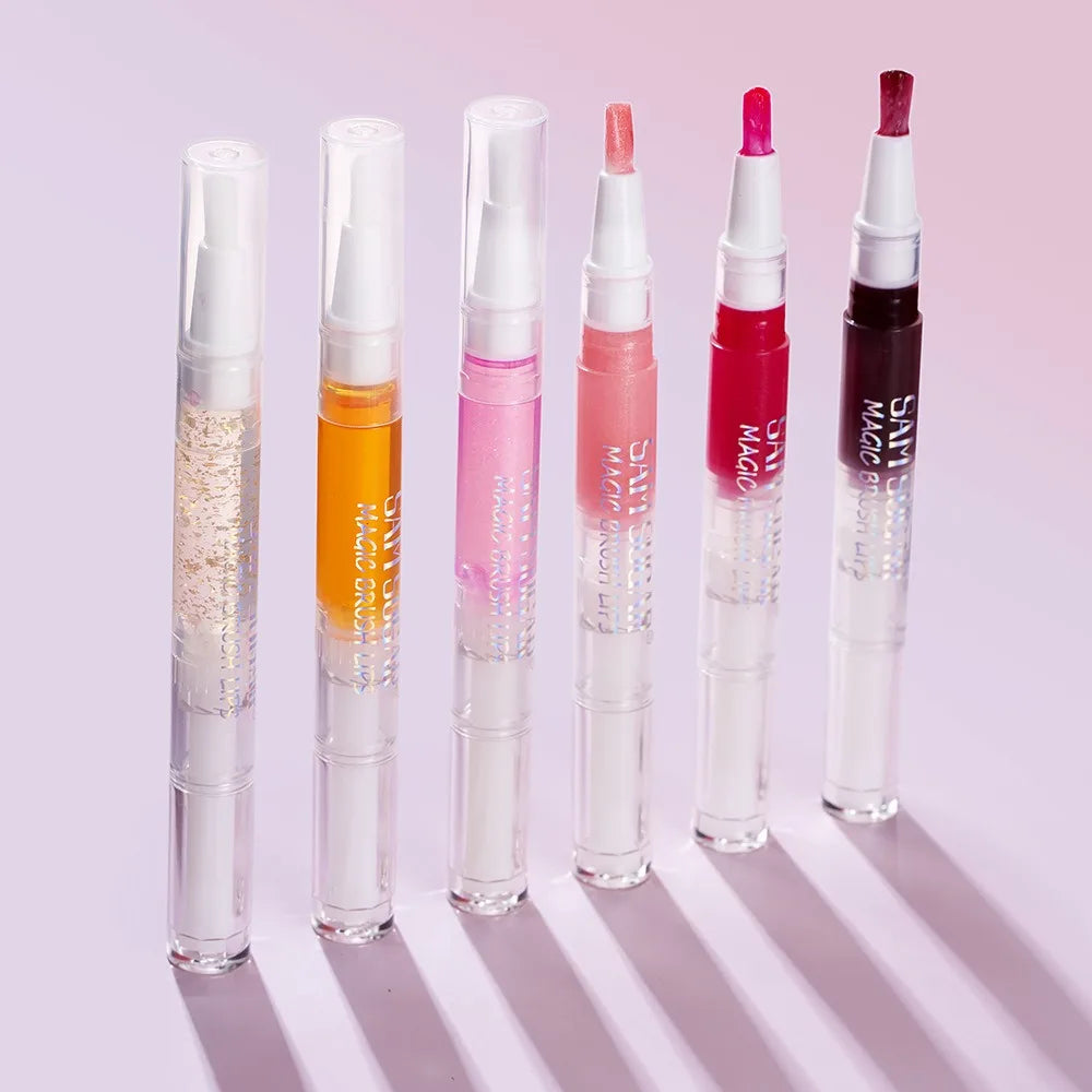 Brillant à lèvres rotatif au miel de fruits, hydratant, scintillant, miroir scintillant, liquide, perle, huile, teinte, maquillage