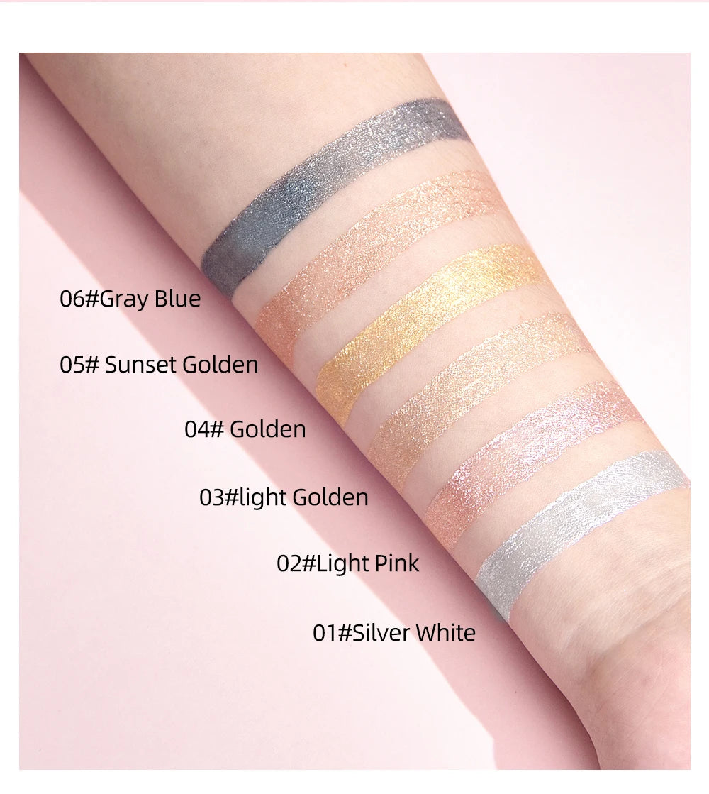 Rouge à lèvres liquide à paillettes de diamant, imperméable, longue durée, brillant à lèvres en métal, charmant, teinte de maquillage pour femmes