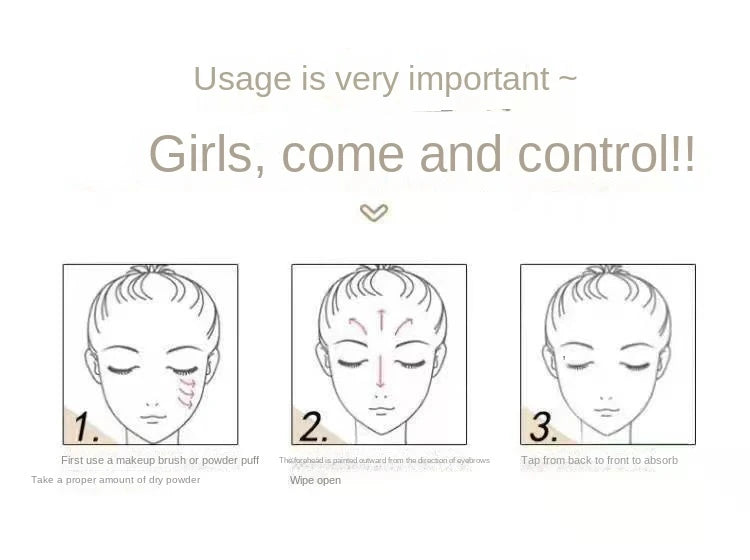 Échdébordde poudre de réglage de mini poudre, contrôle de l'huile durable, fond de teint imperméable, éclaircir le teint naturel, mini poudre de maquillage