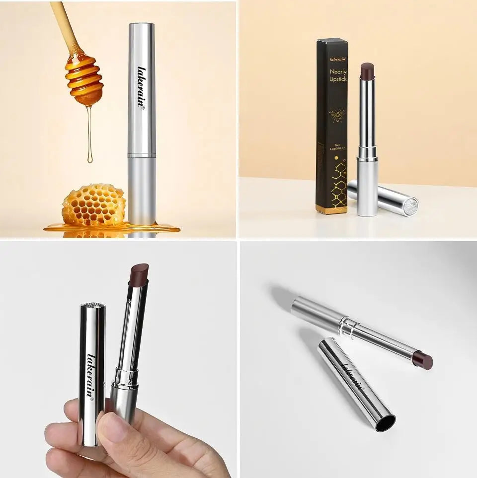 Baume à lèvres incolore Lakerain, effet repulpant, longue tenue, hydratant, nourrissant, maquillage et soin des lèvres, cosmétiques