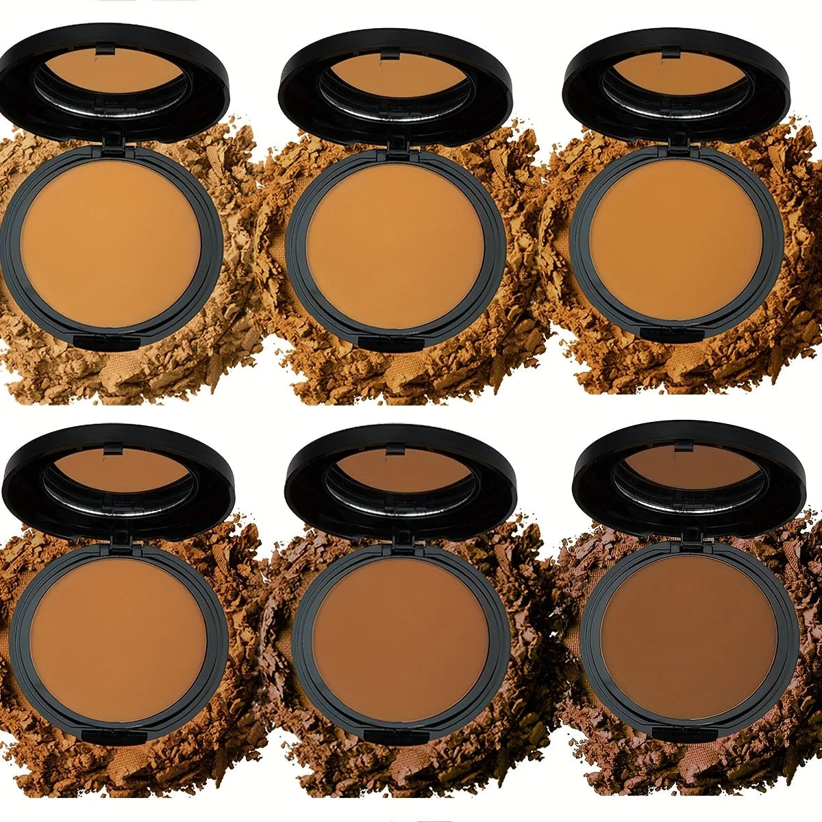 Palette de contours universelle de fleurs romantiques |   Kit de poudre mate résistante à la transpiration, surbrillance et ombre construibles