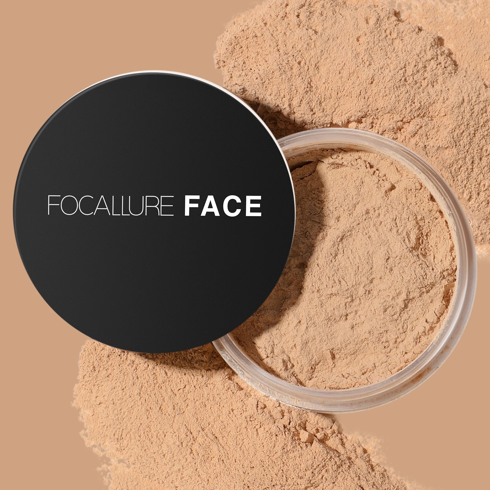 Focallure finition Invisible poudre de réglage libre translucide naturel doux visage poudre de maquillage contrôle de l'huile visage poudre libre